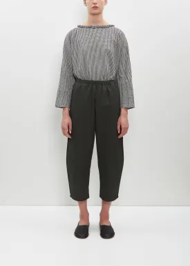Cotton Gabardine Trousers — Forest