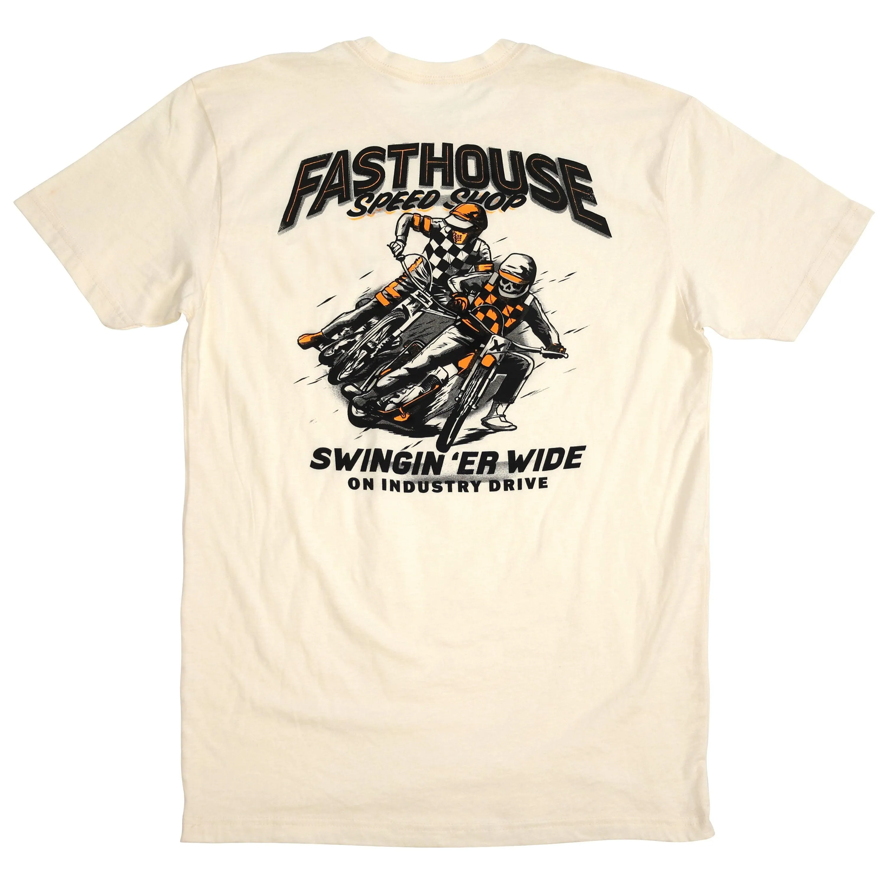 Fasthouse Tracker Tee - Natural