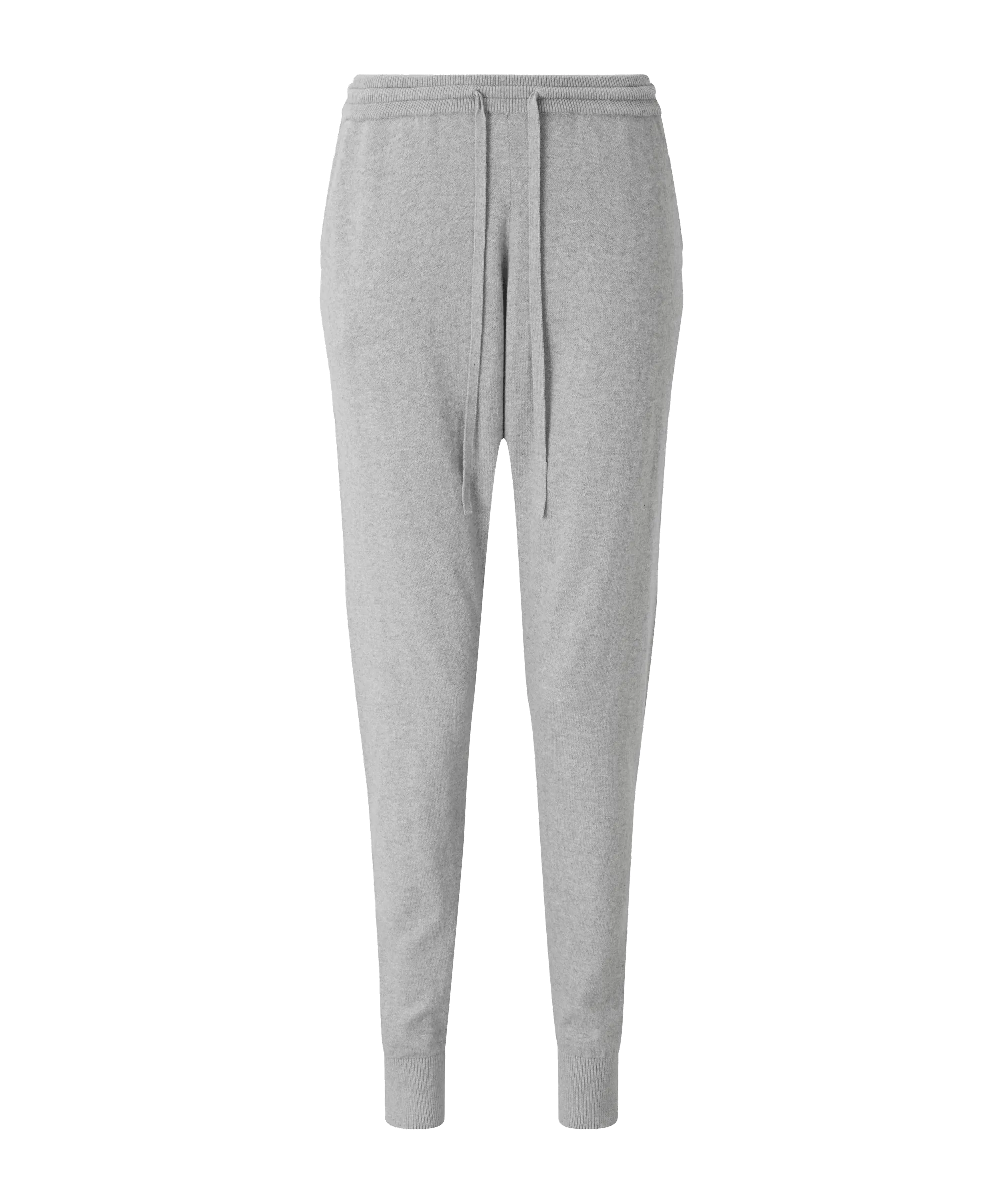 Fowey Knitted Leisure Trousers - Silver Grey