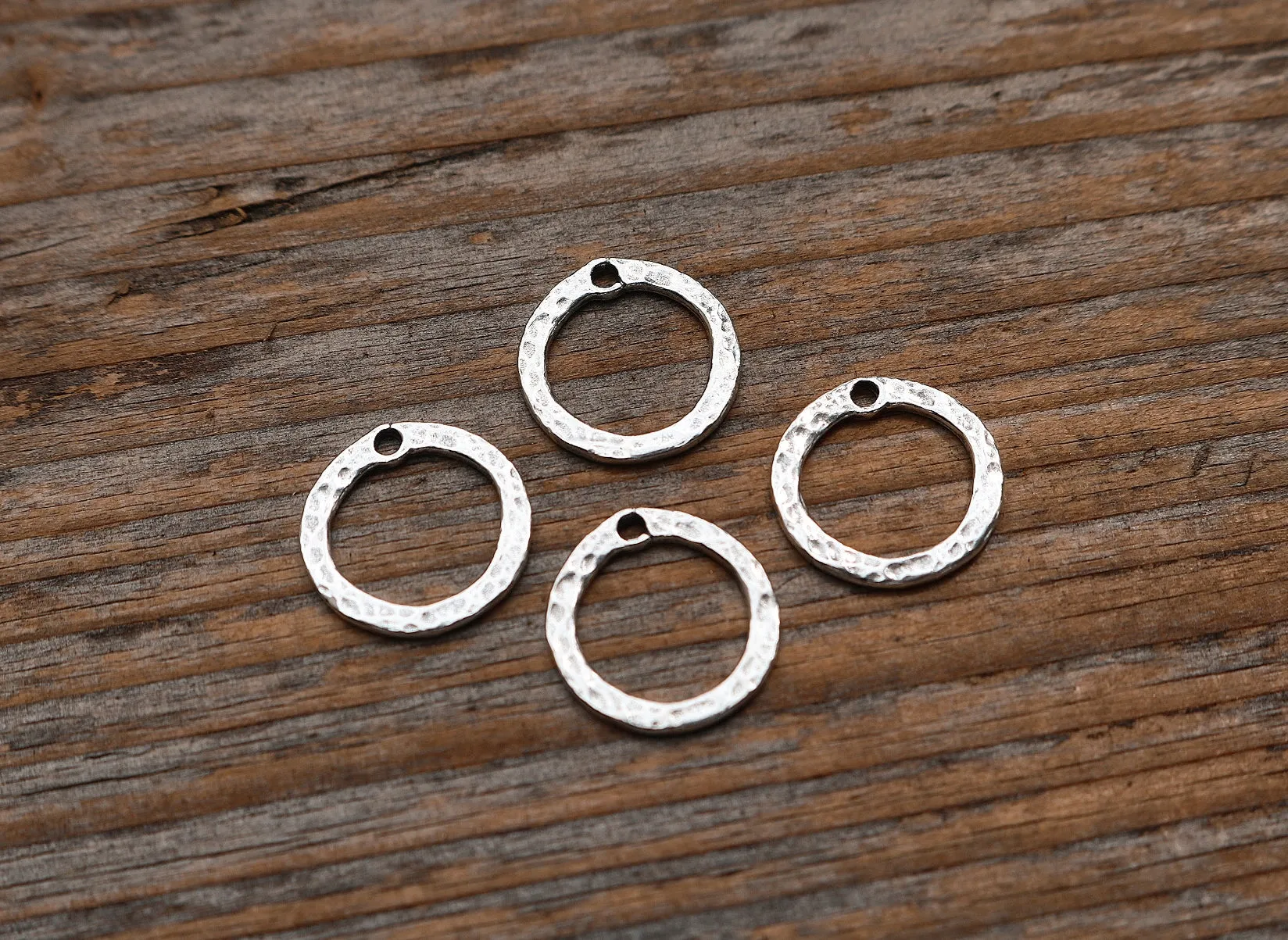 Hammered Orbit Earring Jackets