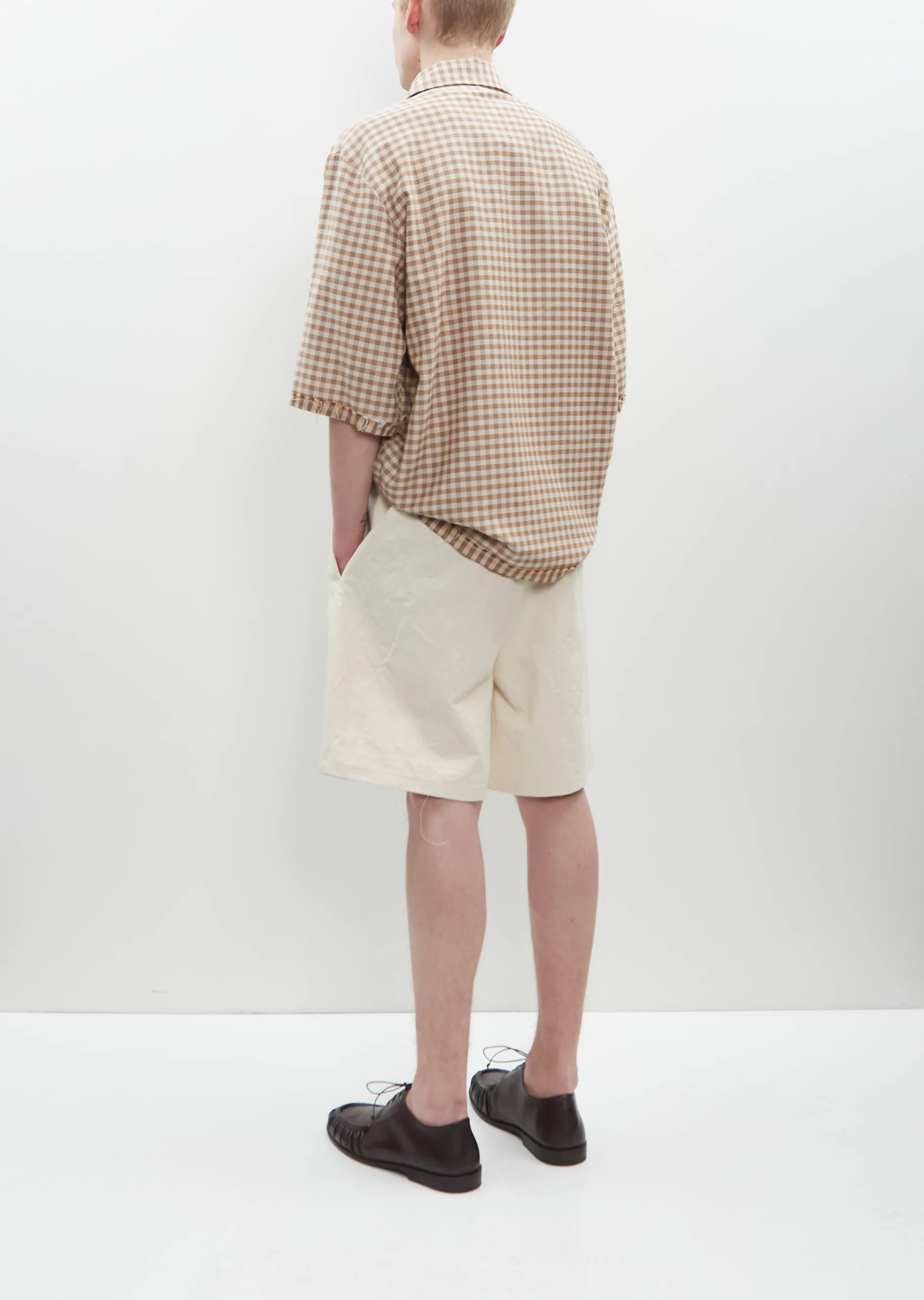 Knee Shorts — White