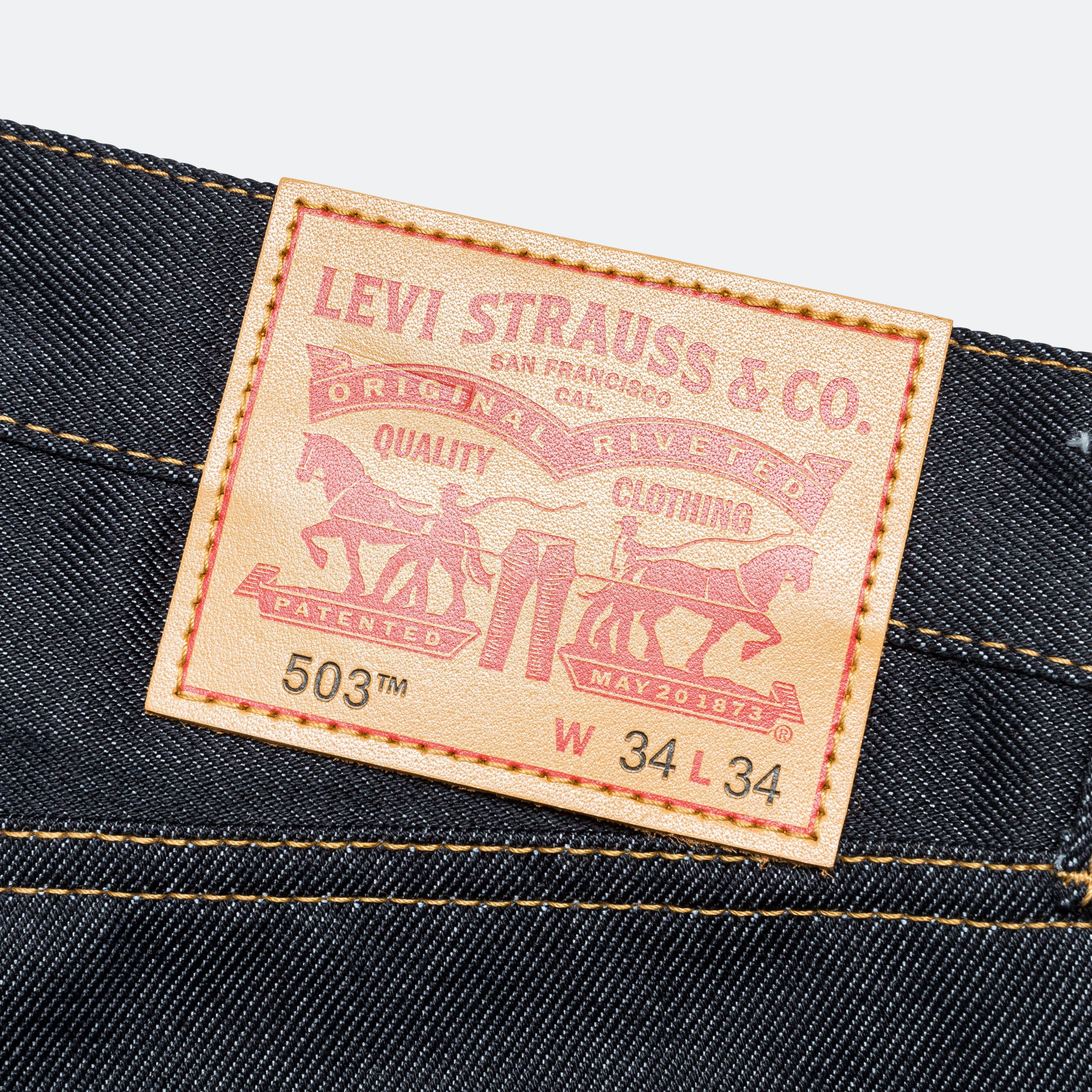 Levi's Polyester Denim x Cowhide - Navy/Black