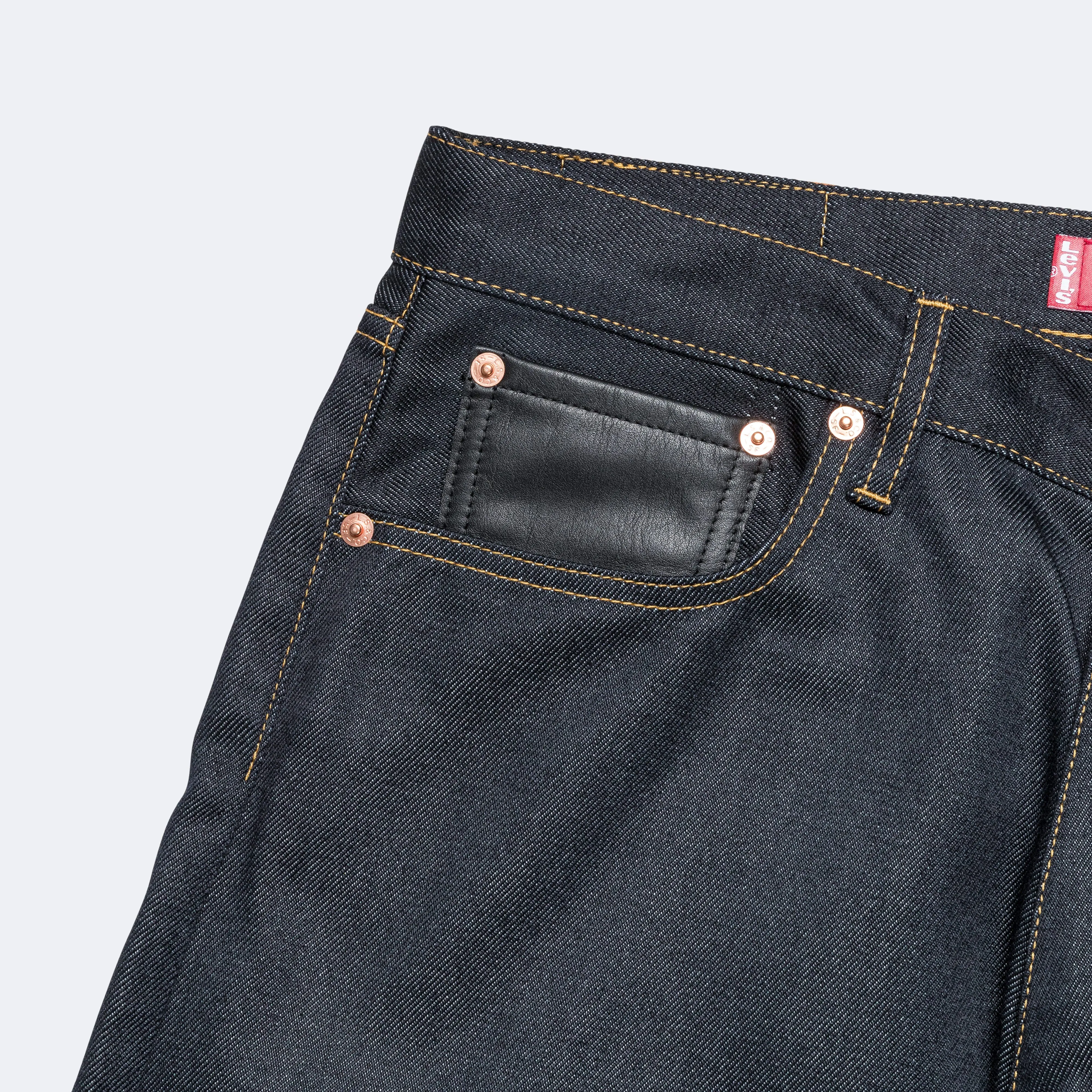 Levi's Polyester Denim x Cowhide - Navy/Black