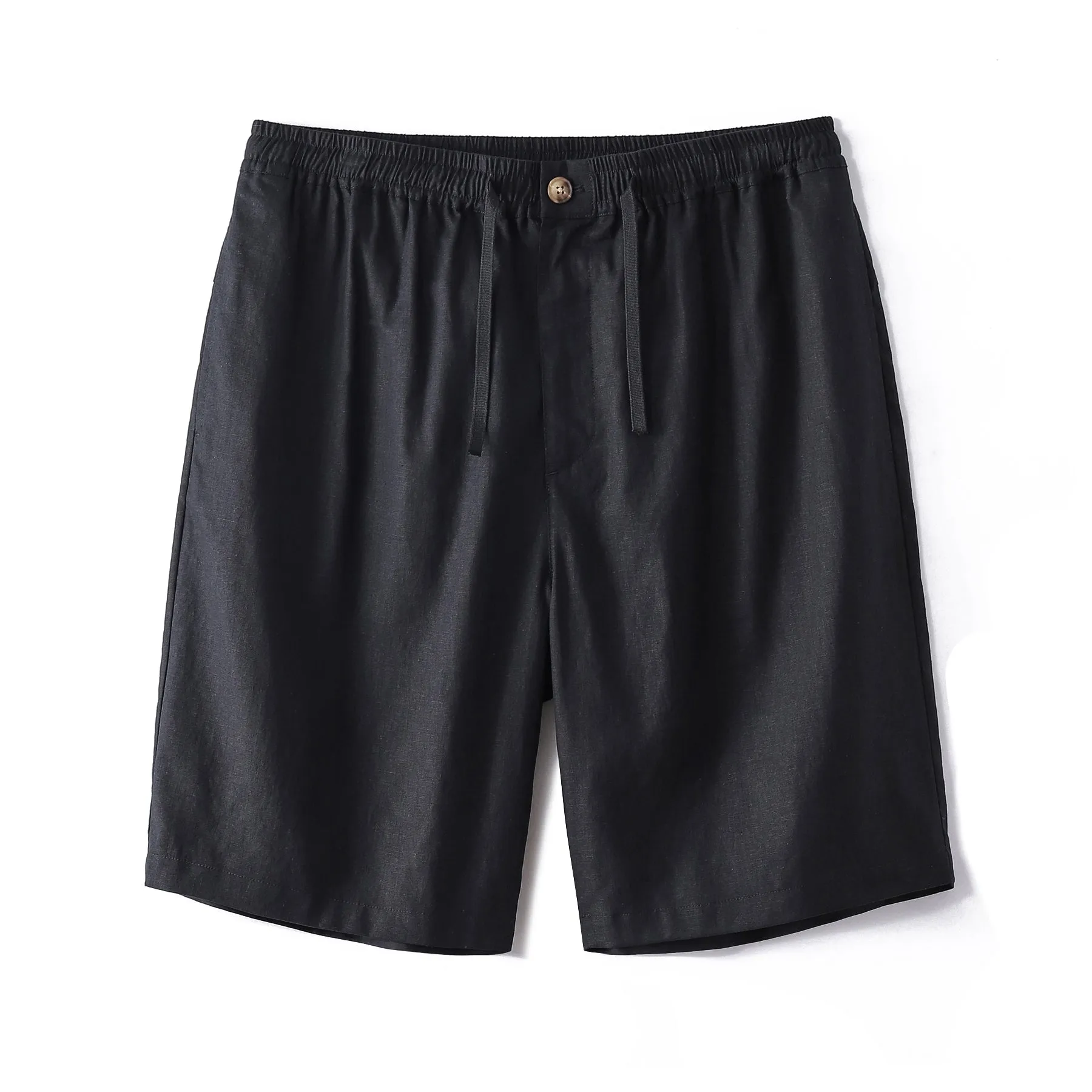 Mid-Rise Straight Bermuda 8-10 Inch Shorts - BLACK Version 1.0