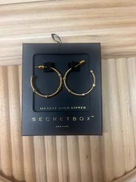 Secret Box Gold Hoops