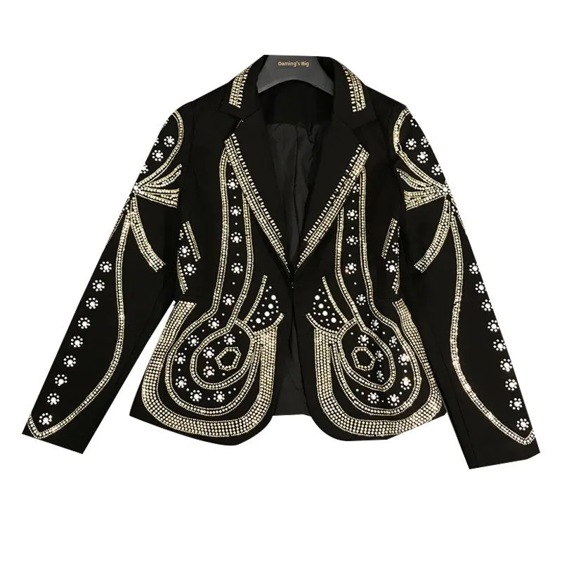 Vintage Golden Beaded Jackets